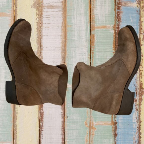 Sesto Meucci Suede Booties - Picture 2 of 11